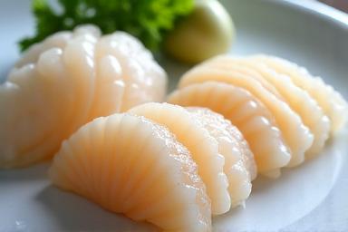 活ホタテの刺身